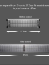 Baffect Drawer Dividers 4 Pack, Dresser Drawer Organizers - Image 3